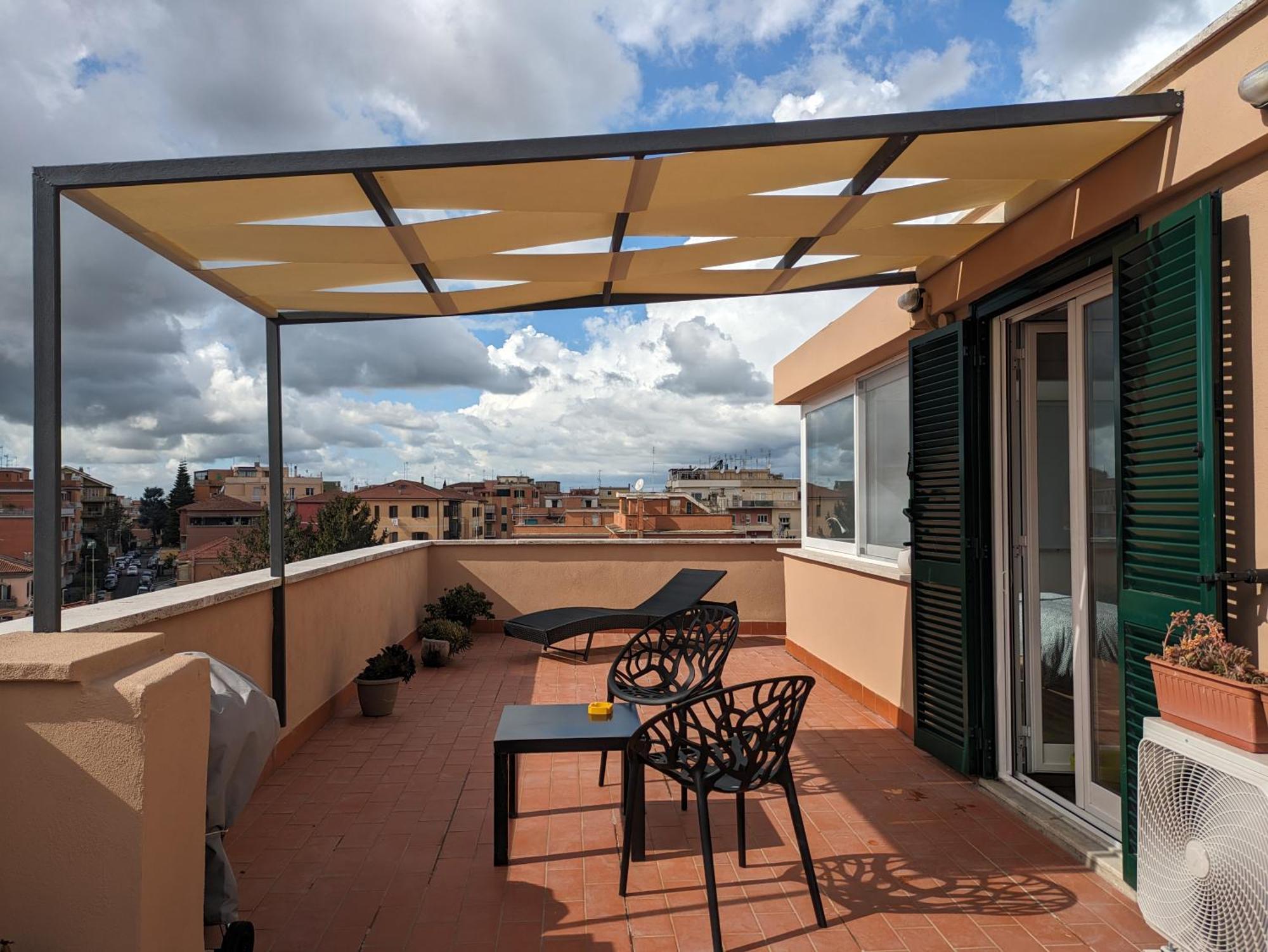 Casetta Sole, Superattico Con Terrazzo Vicino San Pietro, New روما المظهر الخارجي الصورة