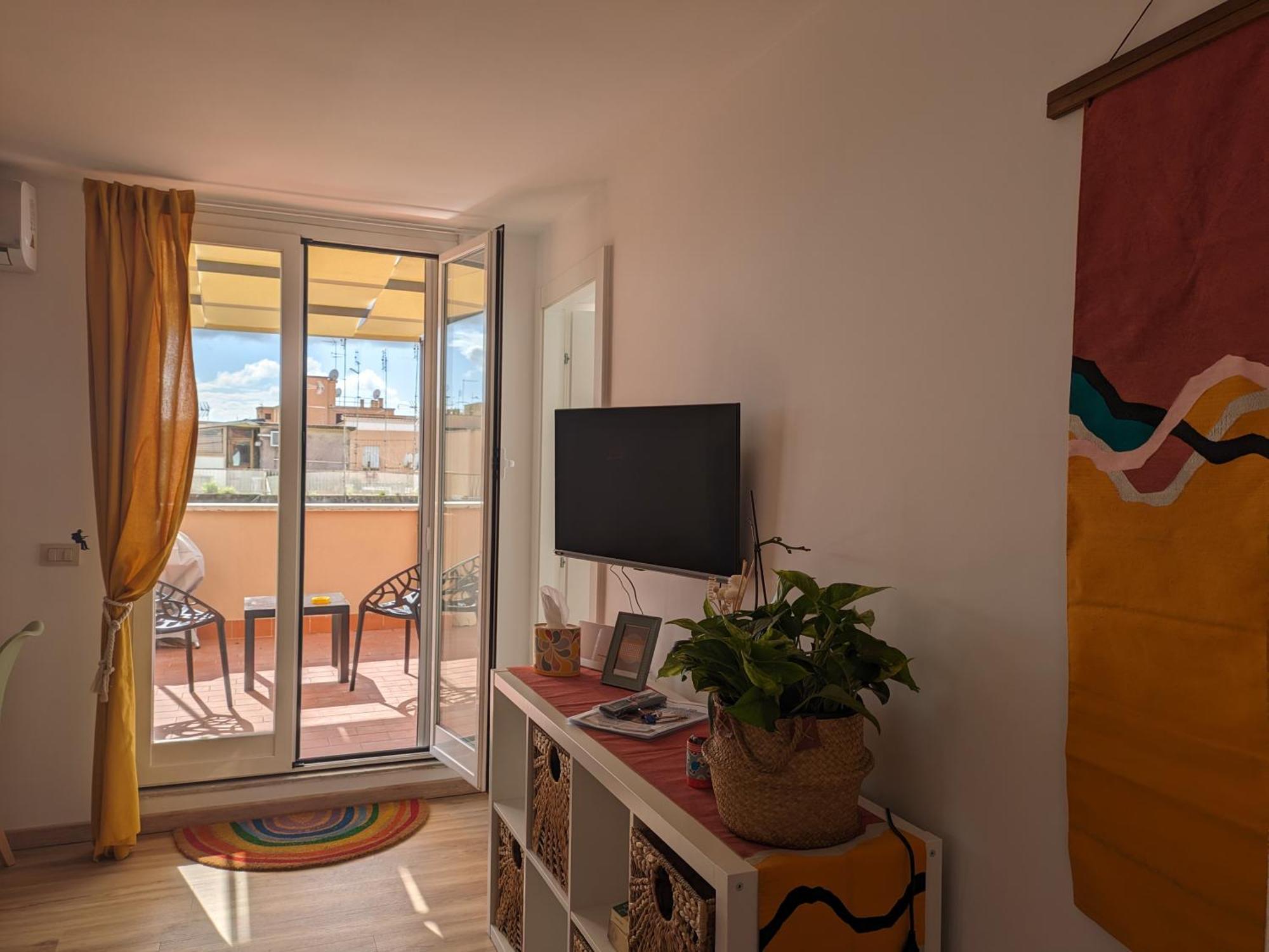 Casetta Sole, Superattico Con Terrazzo Vicino San Pietro, New روما المظهر الخارجي الصورة