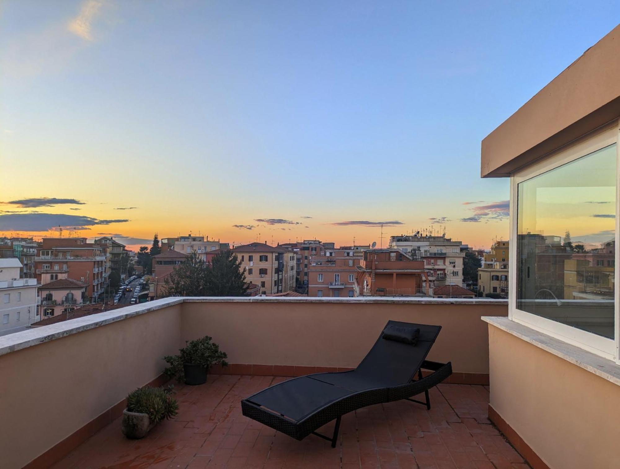 Casetta Sole, Superattico Con Terrazzo Vicino San Pietro, New روما المظهر الخارجي الصورة