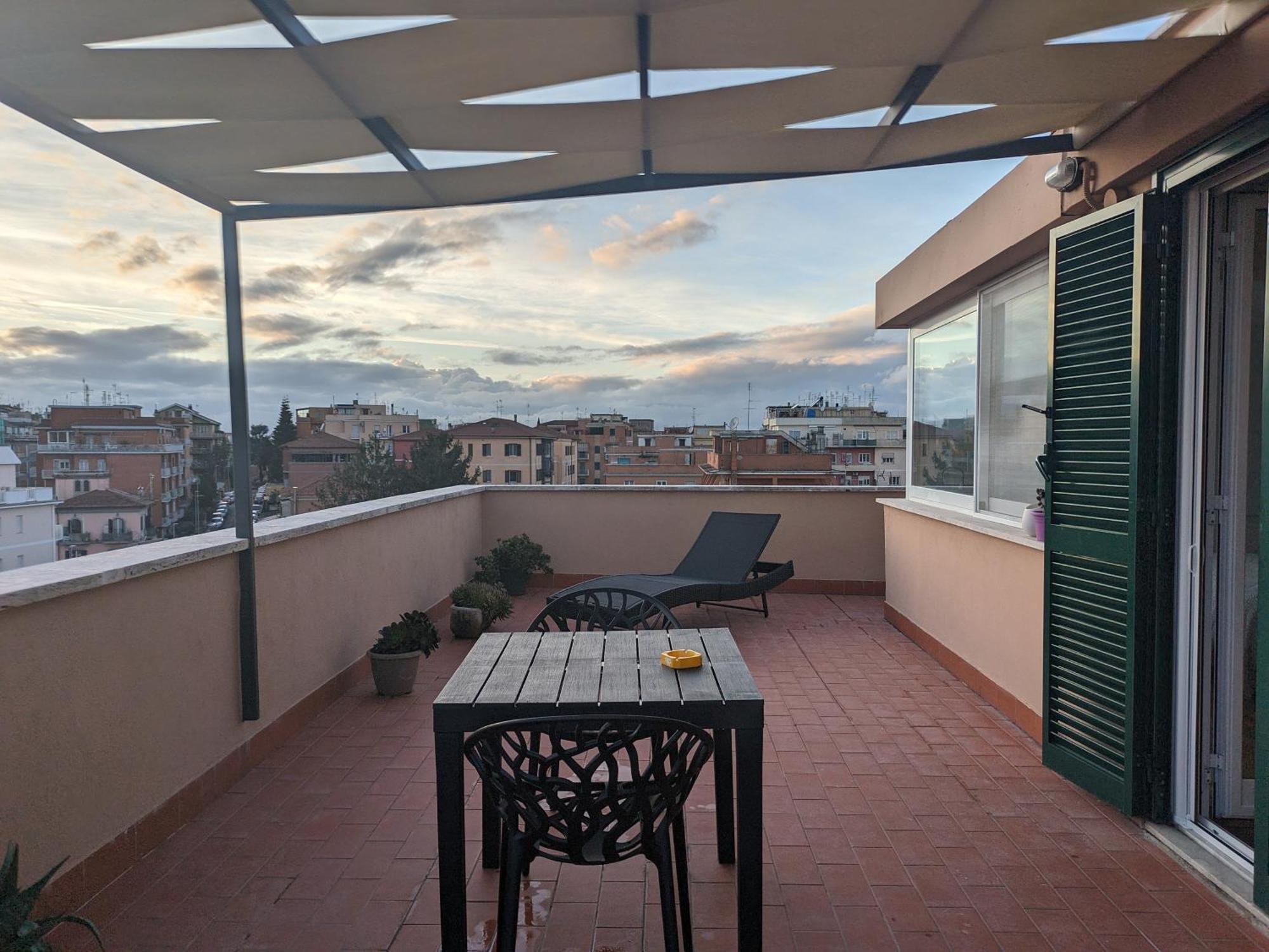 Casetta Sole, Superattico Con Terrazzo Vicino San Pietro, New روما المظهر الخارجي الصورة