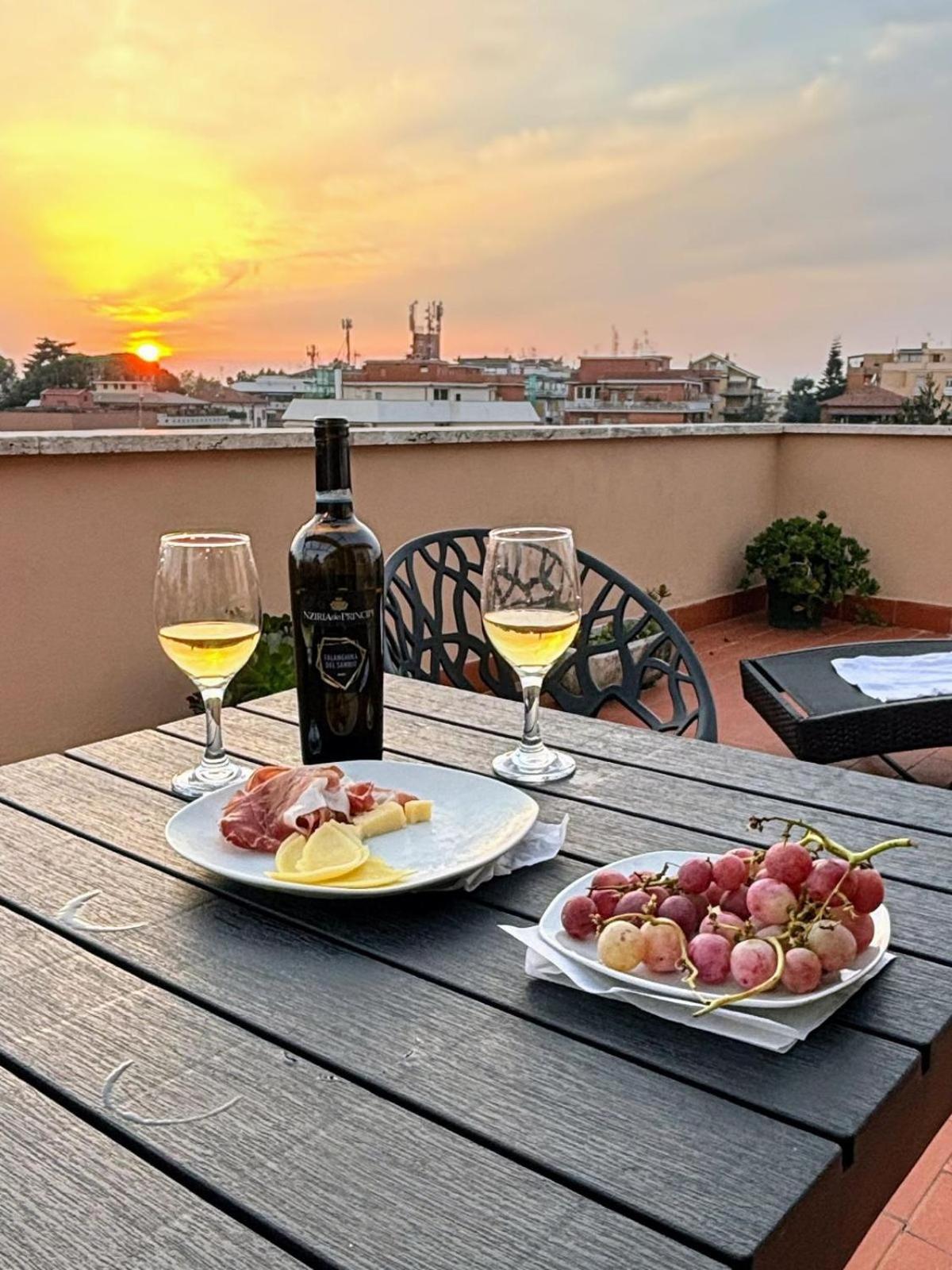 Casetta Sole, Superattico Con Terrazzo Vicino San Pietro, New روما المظهر الخارجي الصورة
